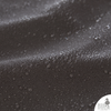 Water droplets beading on Slate Gray Waxed Canvas Fabric — non-toxic waterproof cotton canvas ideal for outdoor projects and bag making