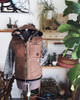 Waxed Canvas Work Vest - Nutmeg Brown