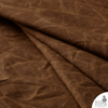 Nutmeg Brown Waxed Canvas Fabric — 10 oz cotton fabric with non-toxic waterproof wax finish