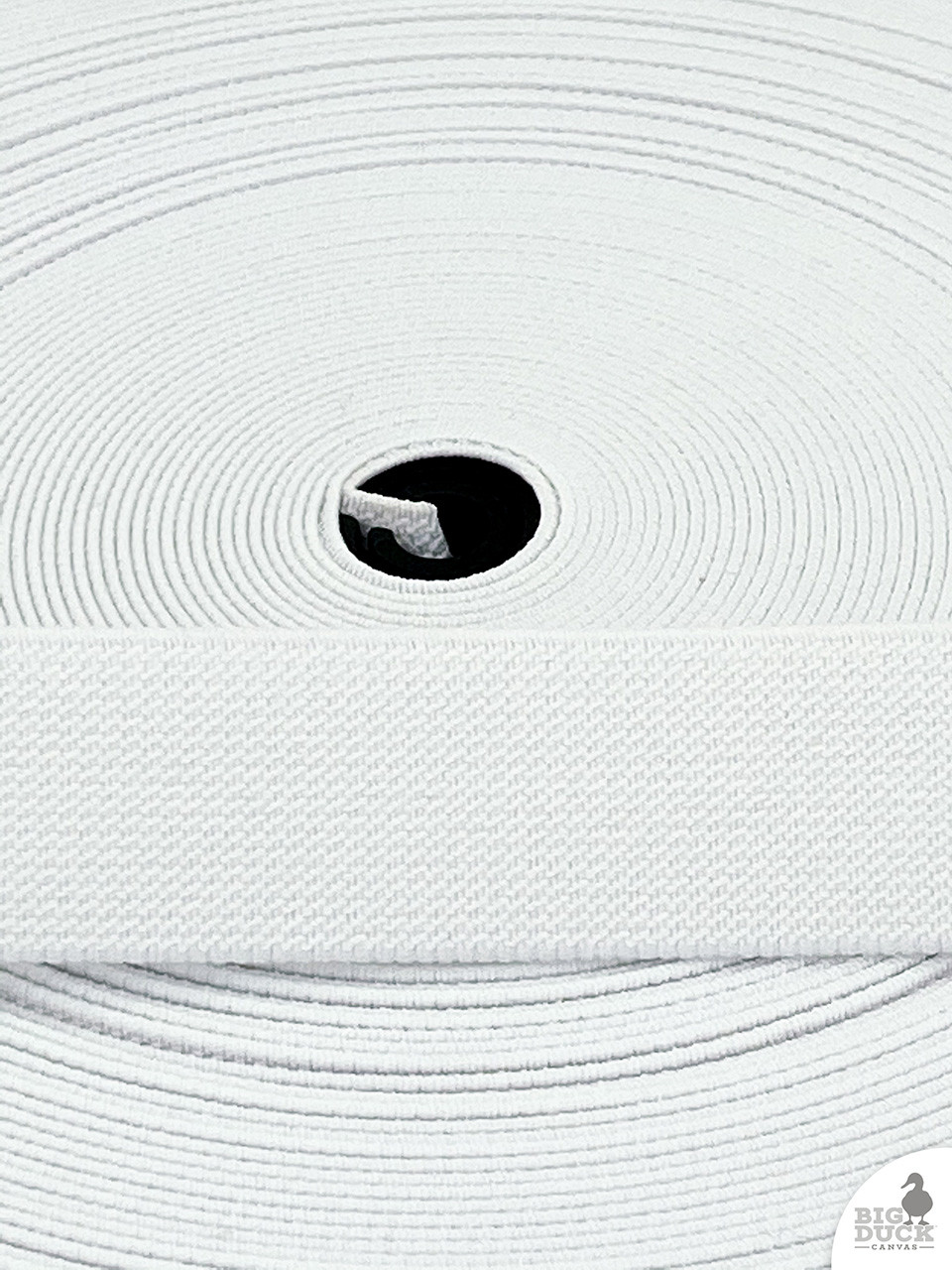 tailoring materials 1 Inch White Elastic Heavy Stretch High