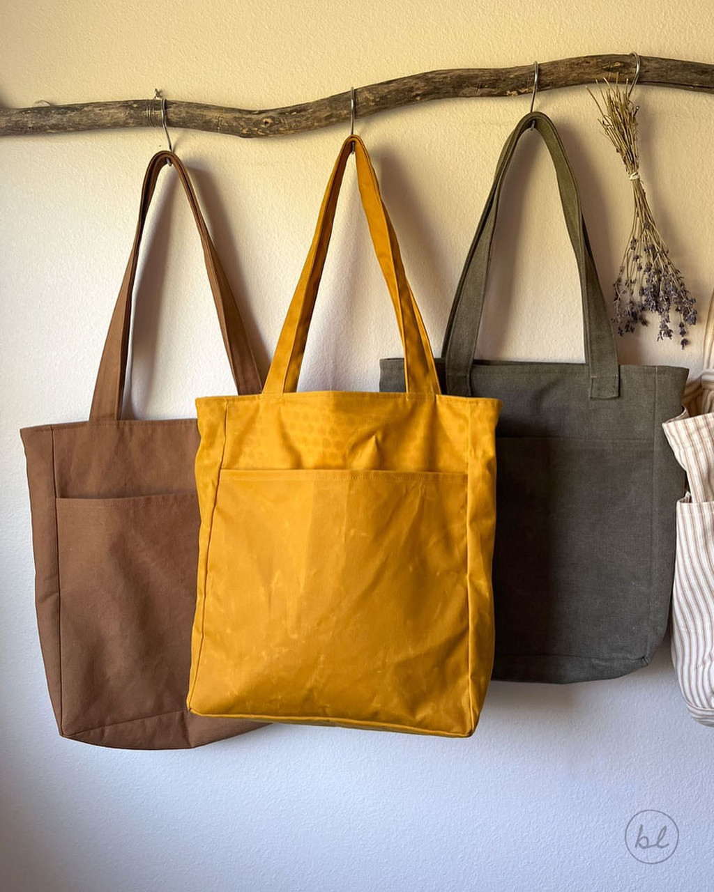 Waxed Canvas Fabric 10 oz Marmalade Orange Non-Toxic