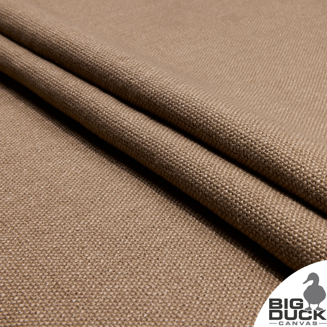 Linen Fabric | Upholstery | Muscovy | Shortbread | Khaki