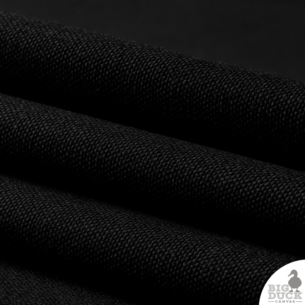 10 oz. Cotton Duck Canvas Zen Black Fabric