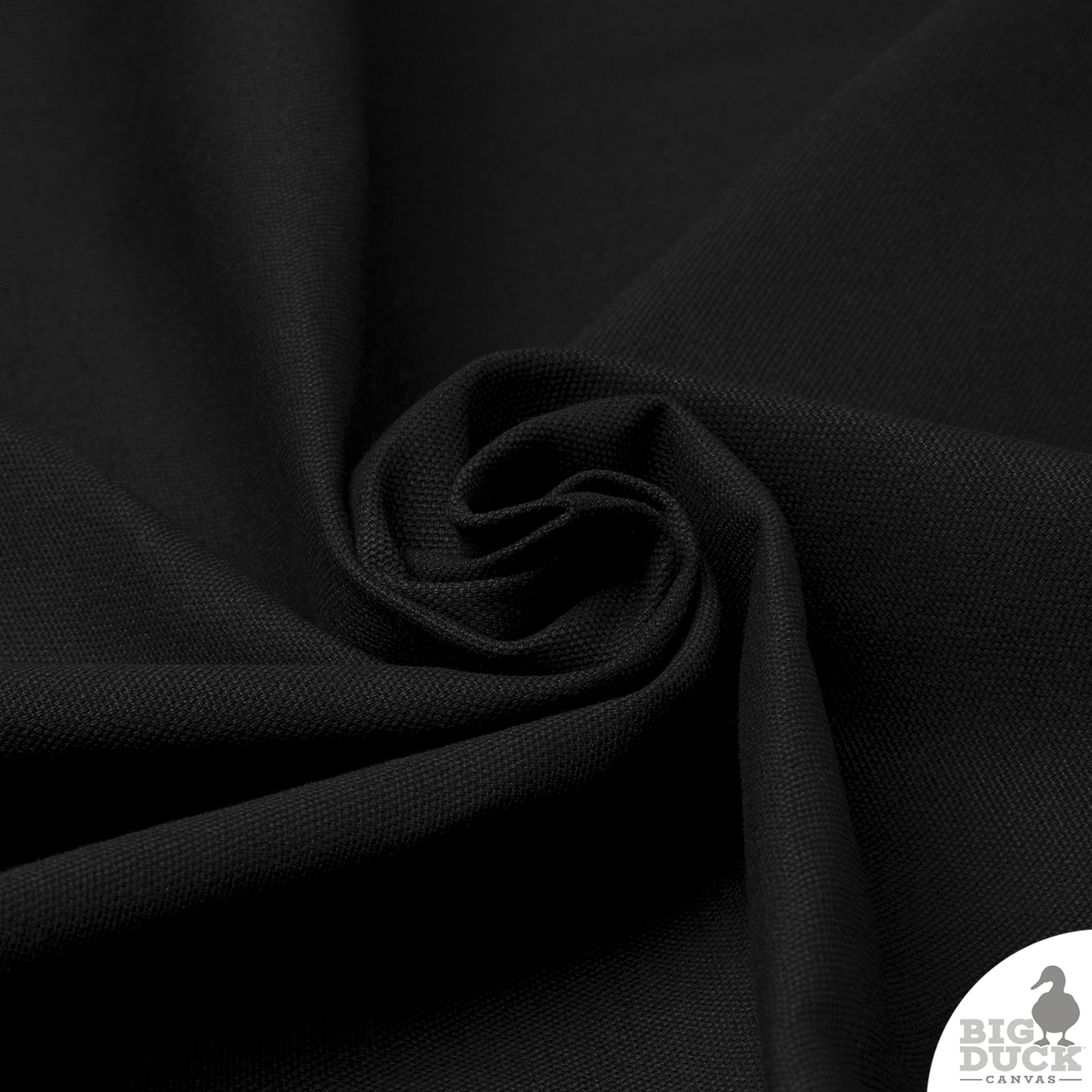 10oz Canvas, Black Fabric
