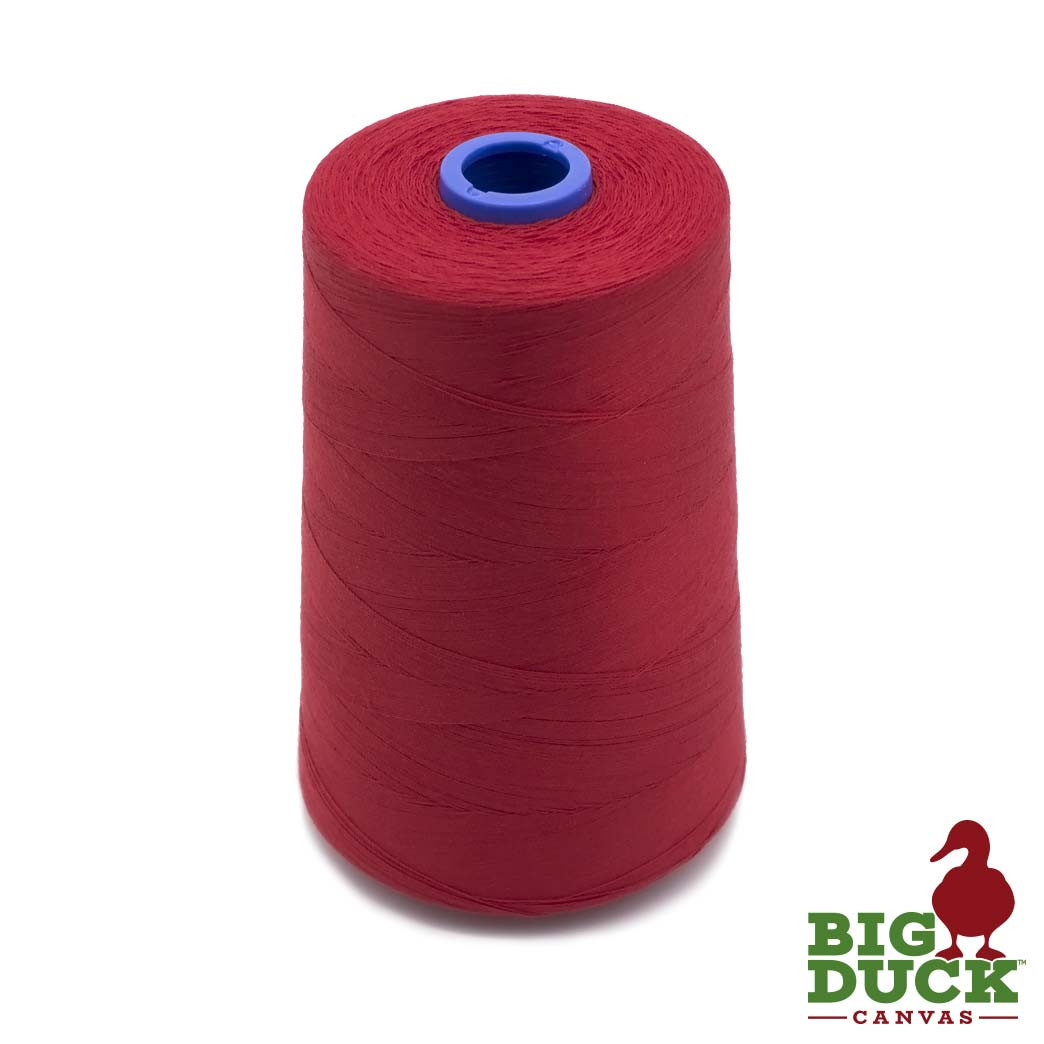 Spun Polyester Thread T40 White 6,000 YDS | Wholesale
