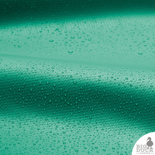Heavyweight vinyl fabric - Forest Green - Wholesale 