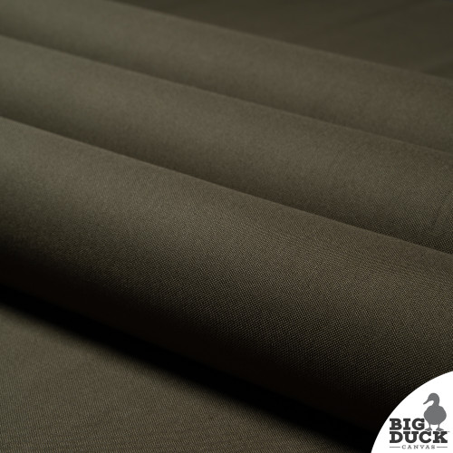 Olive green cotton fabric - 11 oz. Canvas 