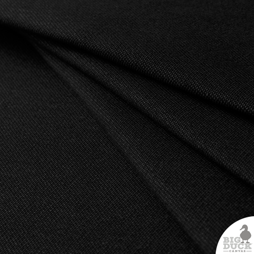 18 oz. Canvas - Black Heavy Duty Canvas - Replacement Canvas for Directors Chairs