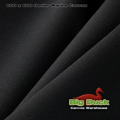 600D Polyester Fabric (Black, Wholesale)