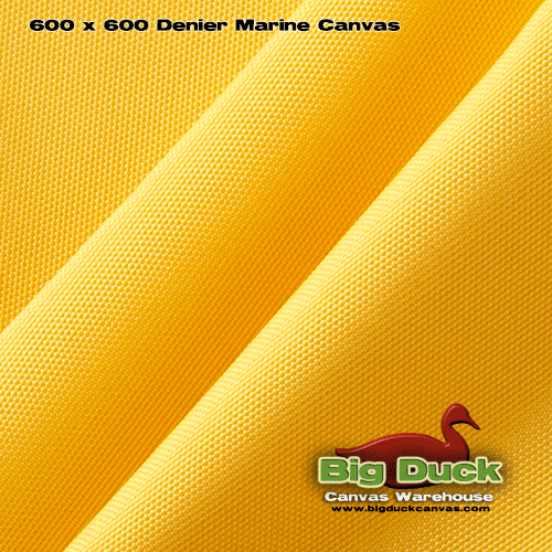 600D Polyester Fabric - Yellow