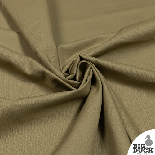 Canvas Fabric - Khaki preshrunk cotton - wholesale fabrics