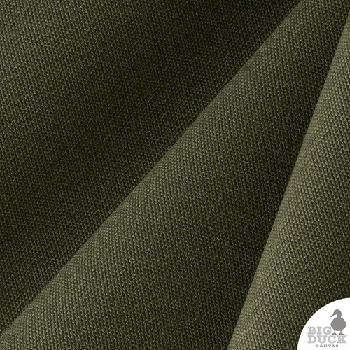 Olive canvas fabric - Heavyweight canvas - military canvas - Cotton duck cloth olive drab - 18 oz. 