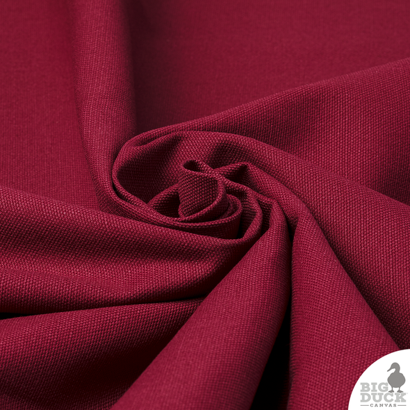 Canvas - Deep Red - Cotton Fabric
