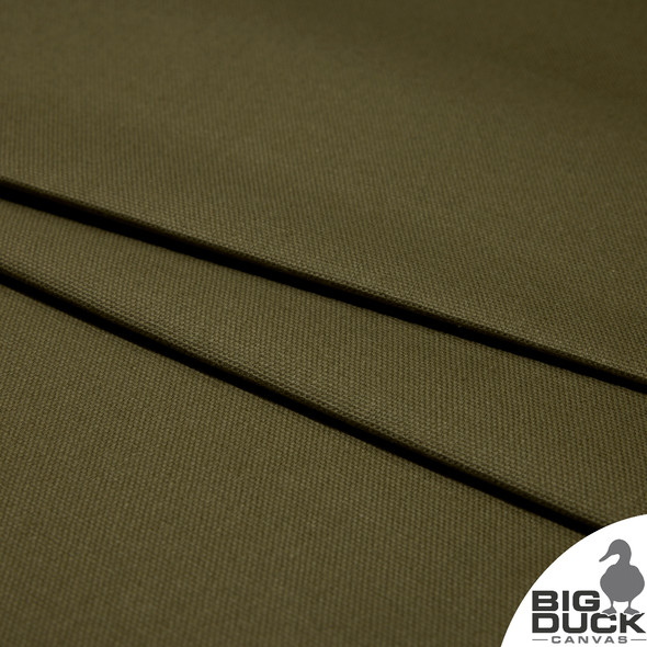 Olive Fabric - 10oz cotton duck cloth - Canvas for bags