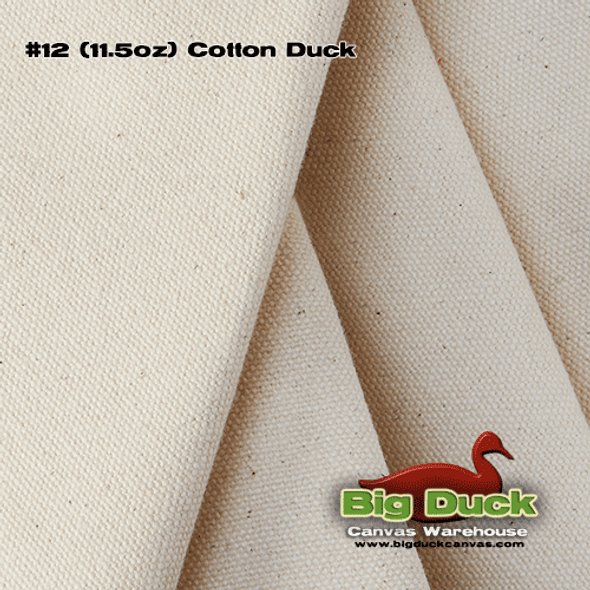 #12/60" Cotton Canvas Fabric / Duck Cloth (11.5oz)