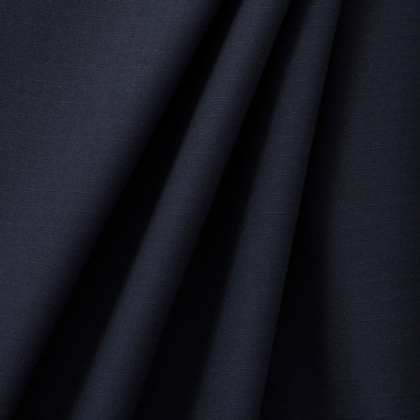 Navy Blue Fabric - 10oz cotton rip-stop Navy Blue Fabric - 10oz cotton rip-stop