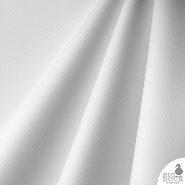 Fire retardant heavyweight vinyl fabric - waterproof- white