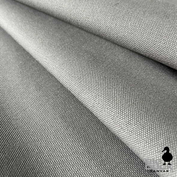 12oz heavyweight cotton duck cloth - light gray