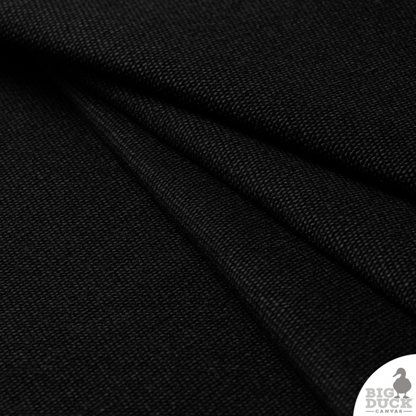 Heavy Duty Canvas - Black Fabric - Canvas Fabric - Wholesale Fabric