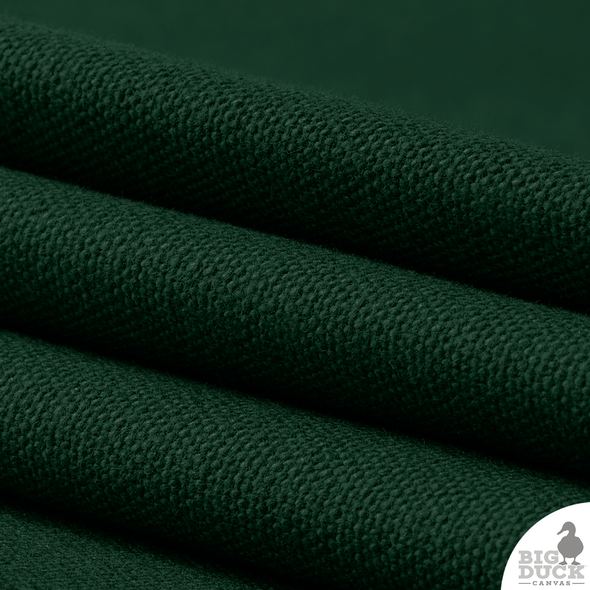 Forest Green fabric for upholstery - Duck Canvas - #10 Canvas Fabric