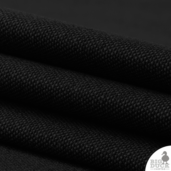 Heavyweight Canvas - Black Duck Canvas - Directors Chair Material - #8 Duck Canvas