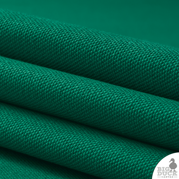 Heavy duty canvas - Teal Green canvas for bags / backpacks / tote bags 