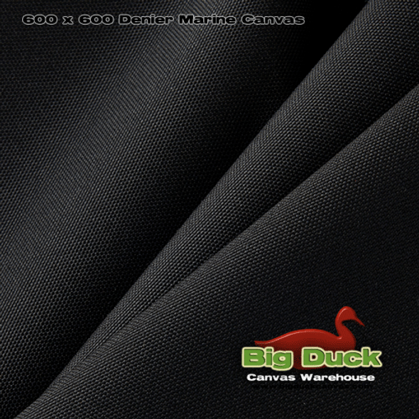 600D Polyester Fabric (Black, Wholesale)