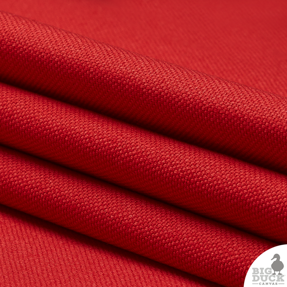 Wholesale preshrunk fabrics - Red Canvas - 10oz. Cotton Canvas