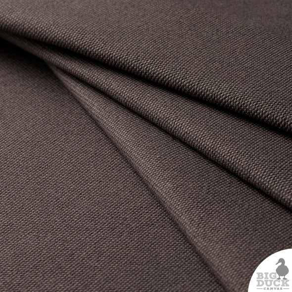 Heavy Duty Canvas Fabric- Dark Grey Canvas - Canvas for duffle bags