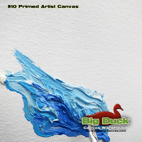 Number 10/60" Primed Artist Canvas Closeout Rolls