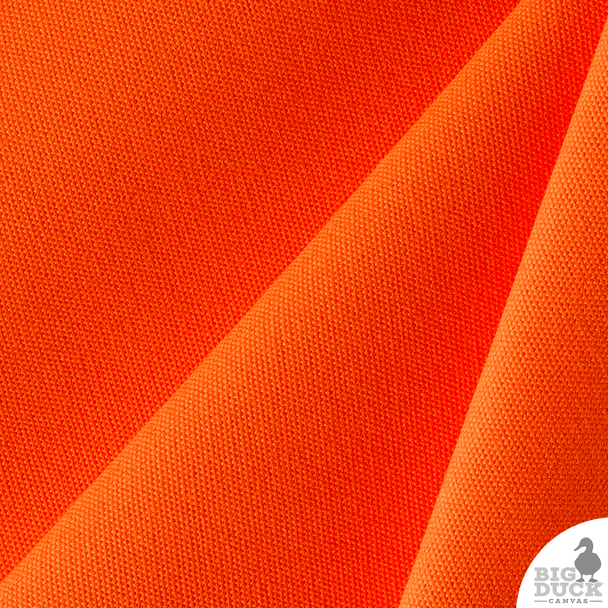 #8 (Number 8) 18oz Cotton Duck Orange Heavyweight Canvas Fabric Wholesale #8 (Number 8) 18oz Cotton Duck Orange Heavyweight Canvas Fabric Wholesale
