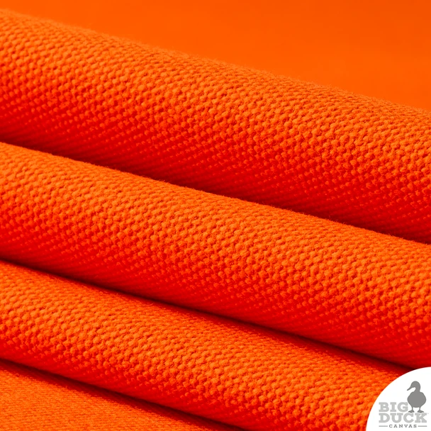 18 oz. Canvas - Hunters safety orange - Canvas for bags - Wholesale Fabric