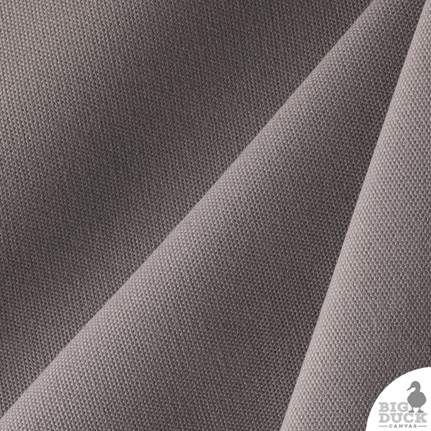 #8 Cotton Canvas Fabric / 18oz Heavyweight Cotton Duck Cloth (Grey/Gray)