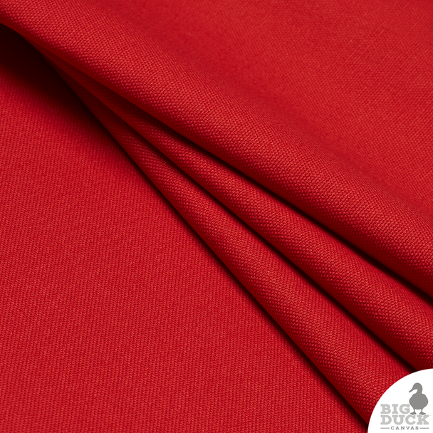 Preshrunk Red Canvas - Red Cotton Duck - Red Cotton Fabric  Preshrunk Red Canvas - Red Cotton Duck - Red Cotton Fabric