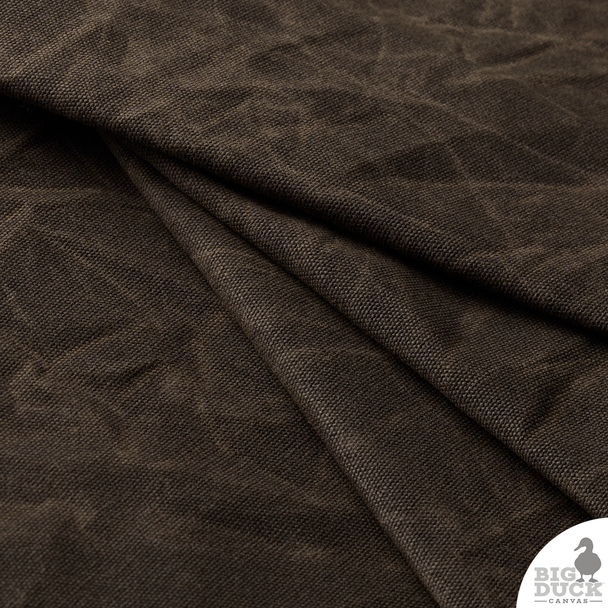 Olive Drab Waxed Canvas - Cotton Duck Cloth - Army Duck - Canvas Fabric 