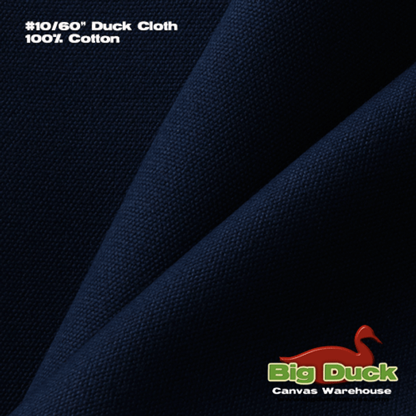 #10 Cotton Duck Wholesale Canvas Fabric Midnight Blue Dark Navy