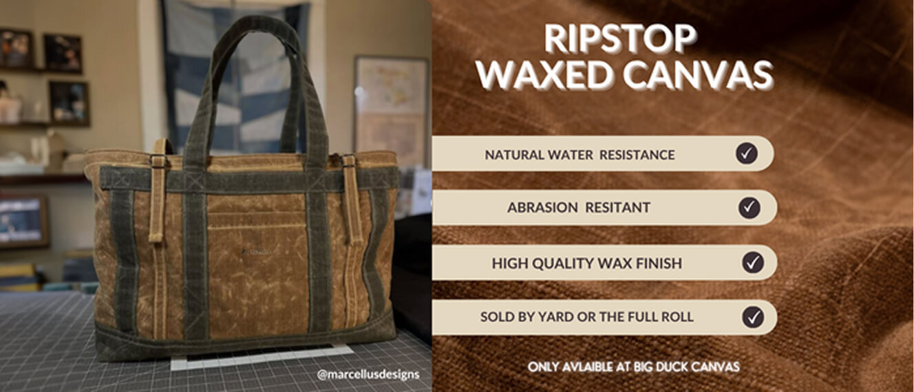 Ripstop Waxed Canvas