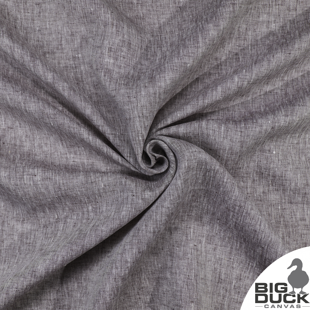 Linen Fabric | Linen Fabric by the yard | Saxony | Sunflower Seed
