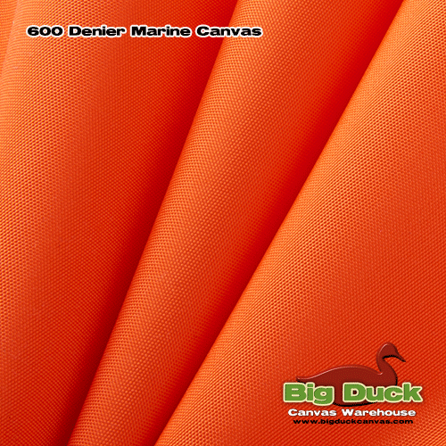 600d Polyester Fabric Orange Wholesale Outdoor Solution Dyed Denier