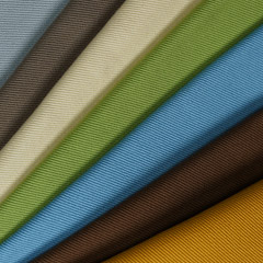 16 OZ Waxed Canvas Duck Fabric Craft Upholstery Tan Fabric by The Yard,100%  Cotton One Yard, 54 Wide (Dark Brown, Half Yard(18x58 inch))