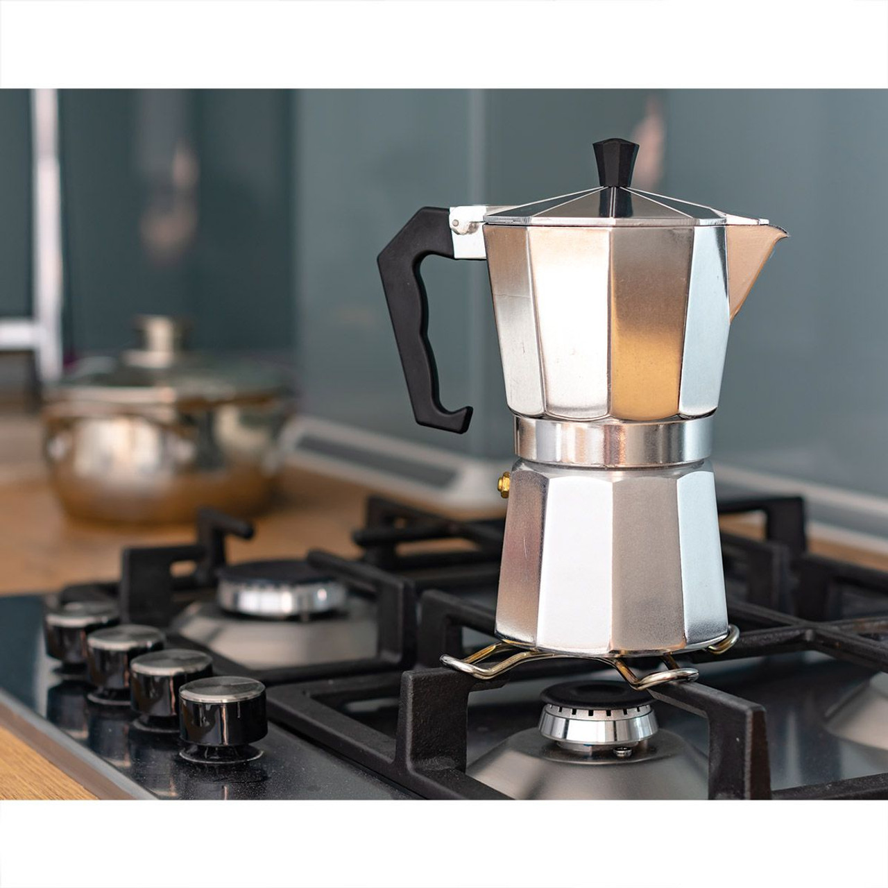 Stainless steel stovetop coffee clearance percolator