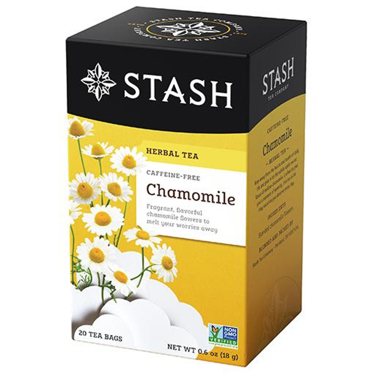 Chamomile Tea 30ct Square Tea Bag Canister