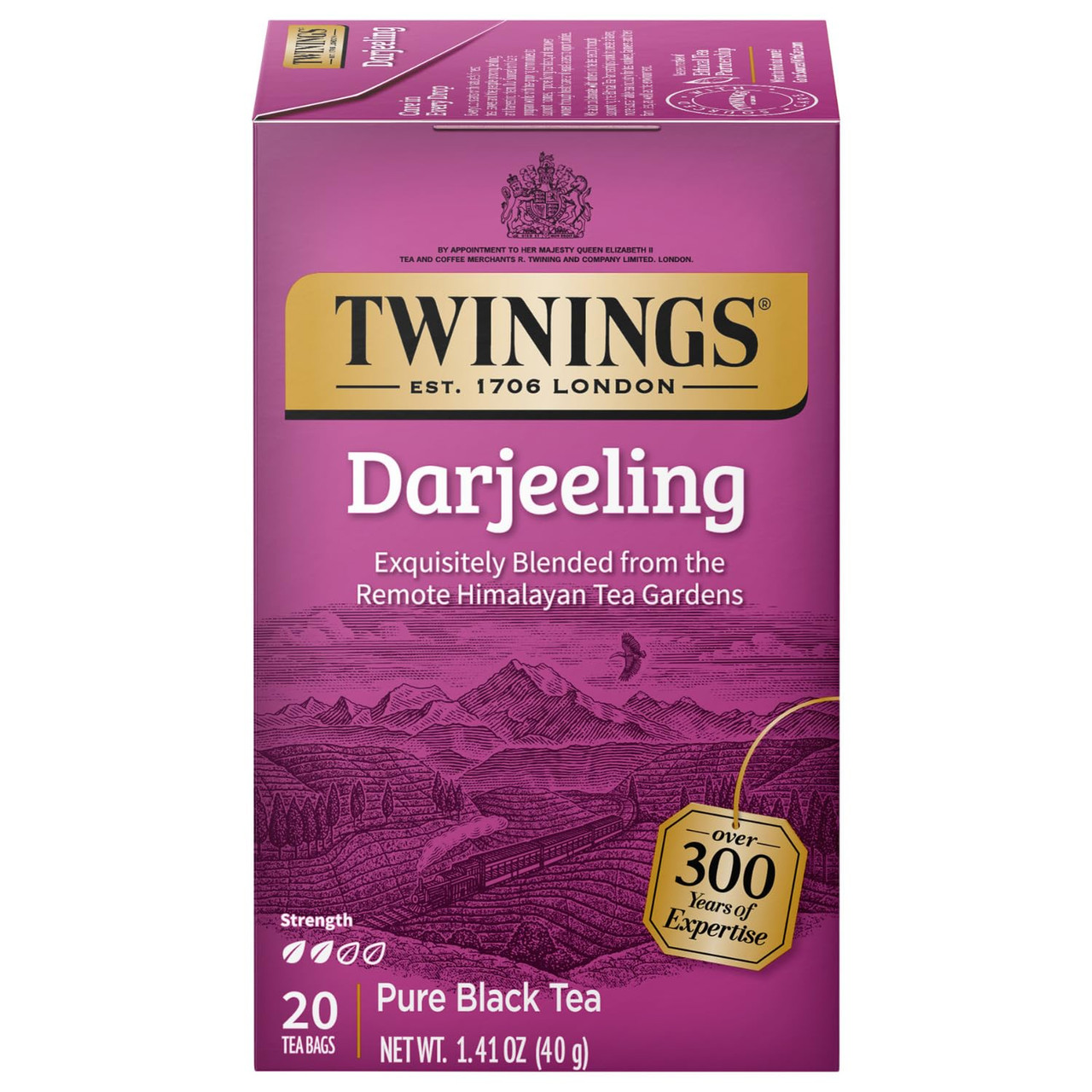 Twinings Darjeeling Tea Bags 20ct. - Prestogeorge Coffee & Tea