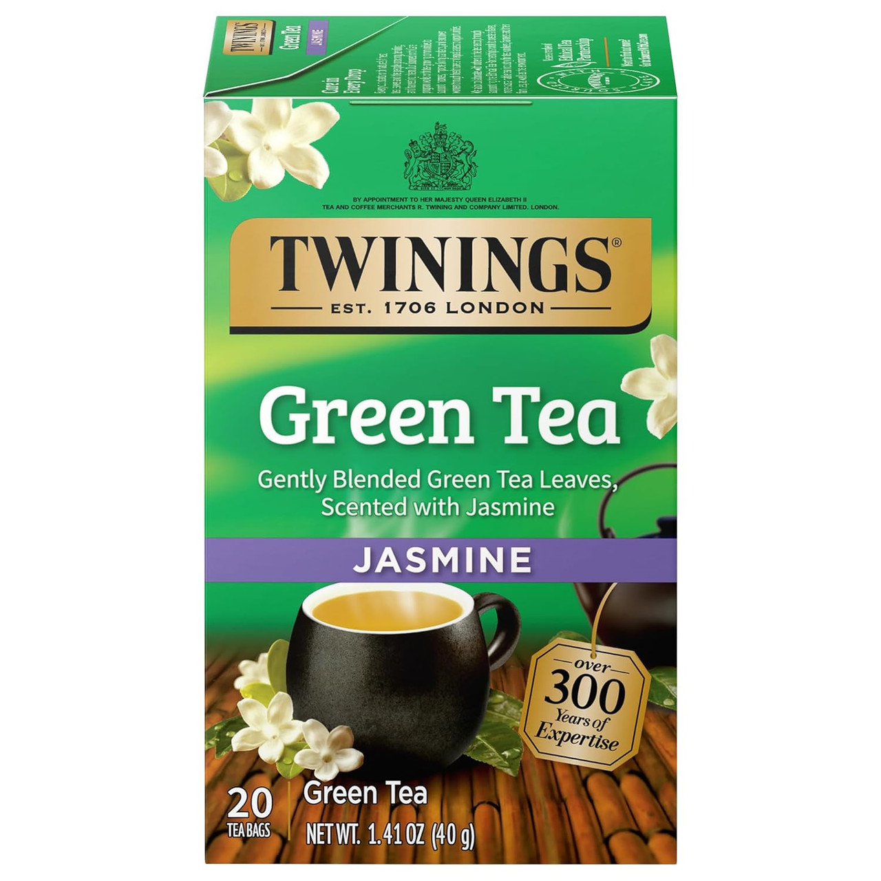 Monroe grace Jasmine & Mugue t 2点SET Twinings Jasmine Green Tea Bags 20ct. - Prestogeorge Coffee & Tea