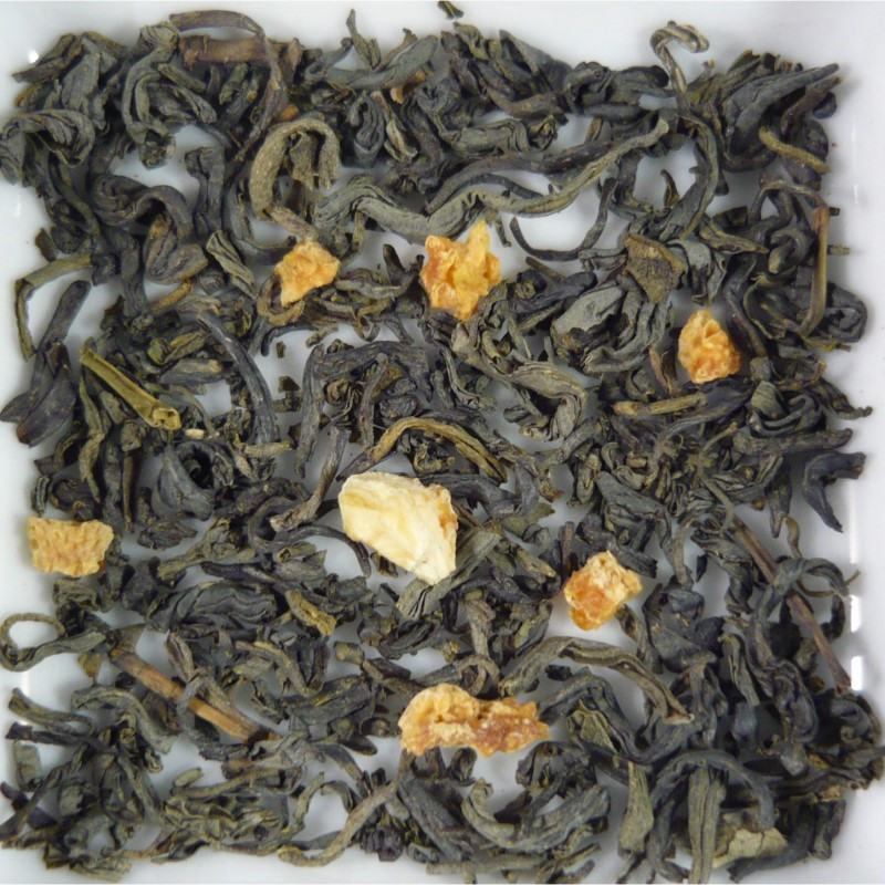 Jasmine Almond w/ Orange Green Tea - Prestogeorge Coffee & Tea