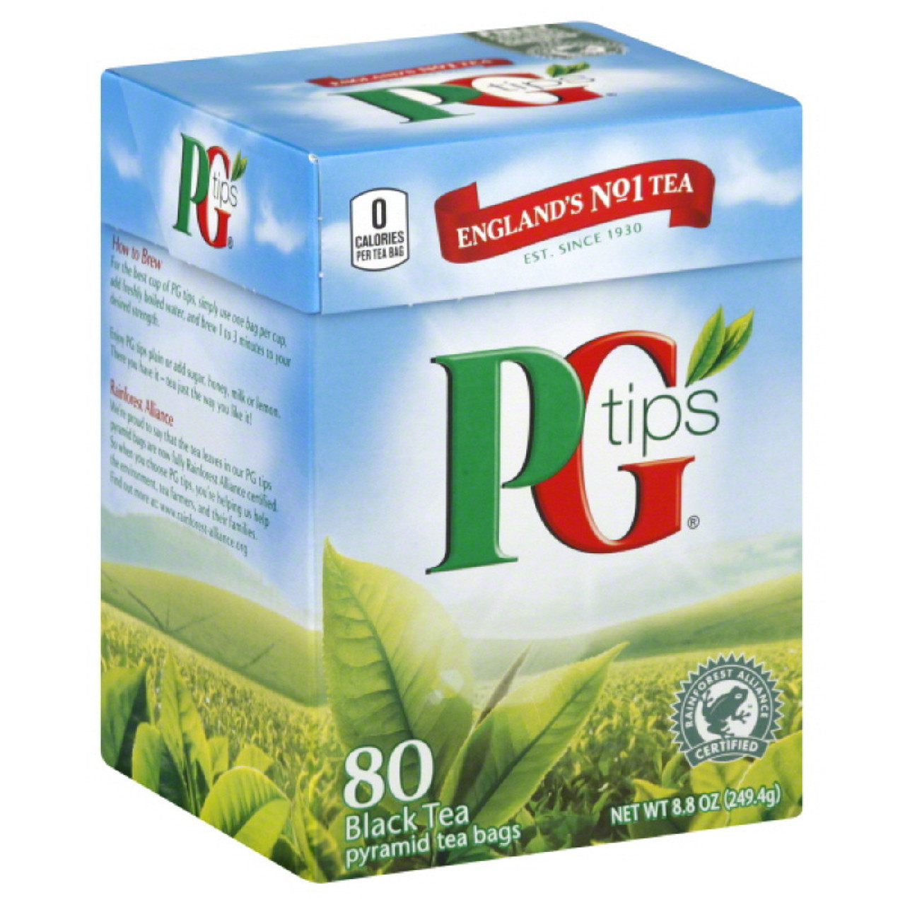 PG Tips Pyramid Tea Bags 80ct. - Prestogeorge Coffee & Tea