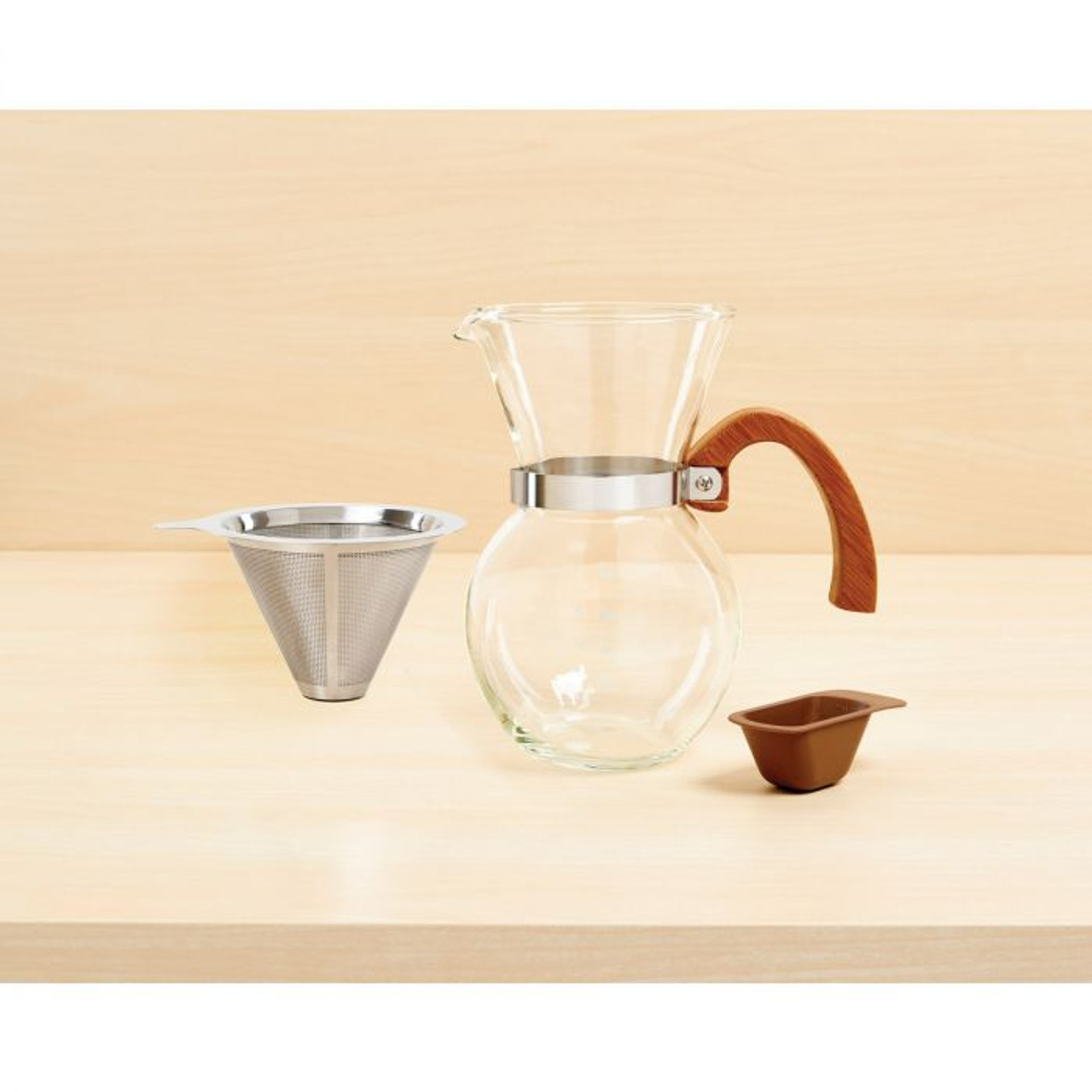 Pure Over Glass Pour Over Coffee Brewer Set - World Market