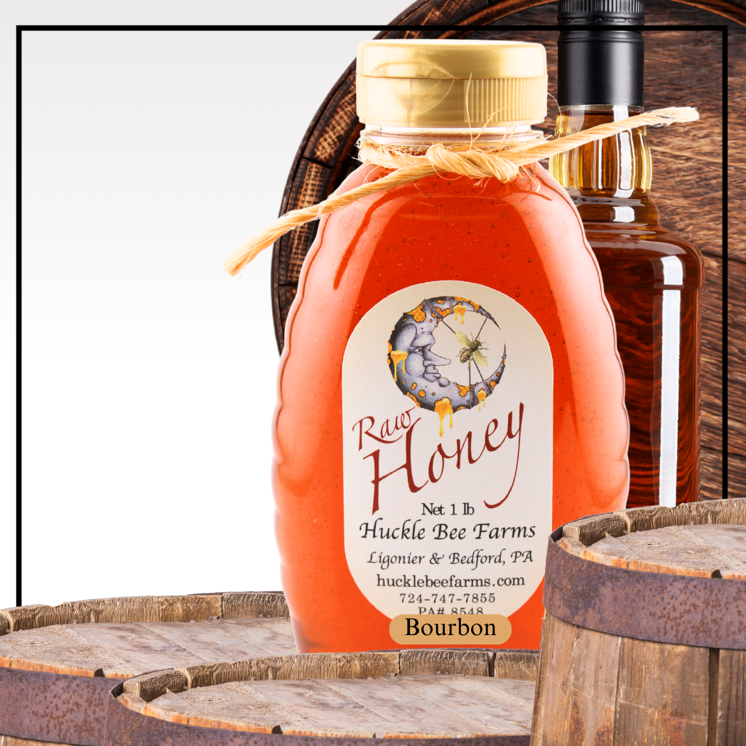 Bourbon Infused Honey 1lb.