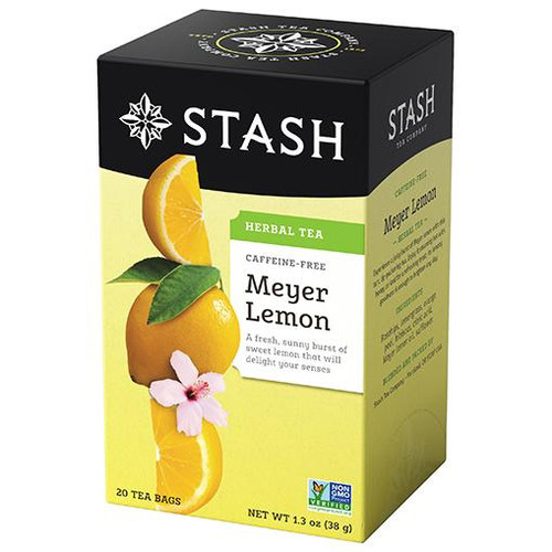 Stash Lemon Ginger Herbal Tea Bags 20ct. - Prestogeorge Coffee & Tea