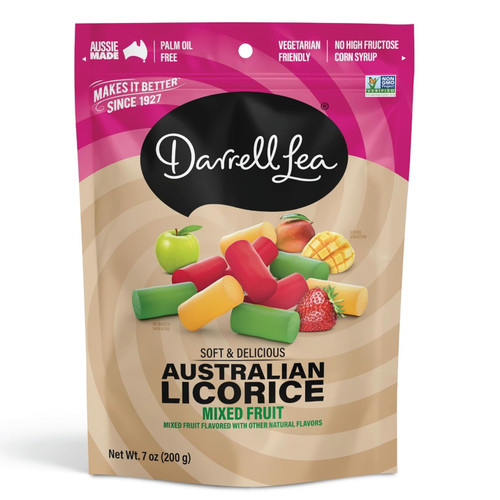 Darrell Lea Mixed Fruit Licorice 7oz